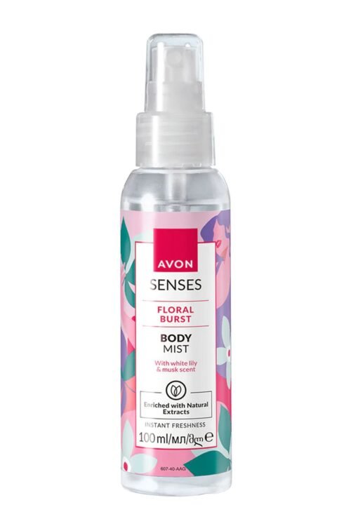 Senses Floral Burst Zambak Ve Misk Kokulu Vücut Spreyi 100 ml
