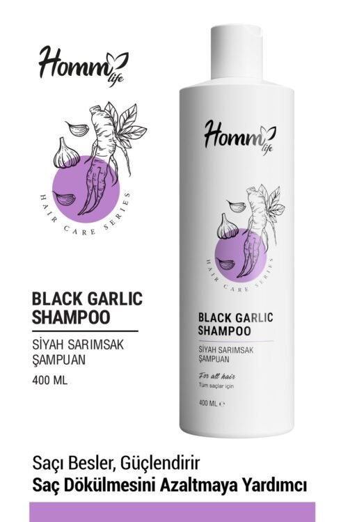 Siyah Sarımsak Özlü Şampuan 400 Ml