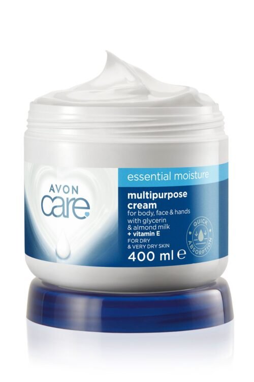 Care Gliserin Ve Badem Sütü İçeren Yoğun Nemlendirici El, Yüz Ve Vücut Kremi 400 Ml.